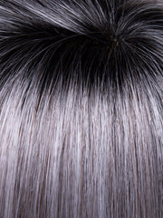 STERLING SHADOW | Medium Salt-and-Pepper Grey with Darker Brown Roots