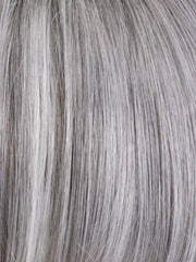 CHROMERT1B | Gray & White with 25% Medium Brown Blend & Off-Black Roots