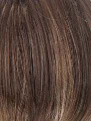 CKISSRT4 | Golden Brown with Copper Blonde Highlights & Dark Brown Roots