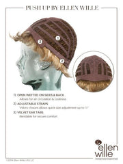 Push Up | Short Synthetic Wig (Basic Cap)