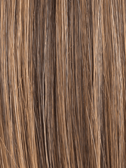CHOCOLATE ROOTED 830.27.6 | Medium and Dark Brown with Light Auburn and Dark Strawberry Blonde Blend