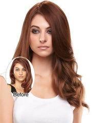 easiPart HD 12" | Synthetic Hair Topper (Mono Part)