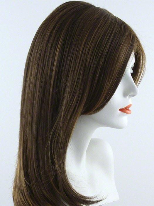 6F27 CARAMEL RIBBON | Brown with Light Red-Gold Blonde Highlights & Tips