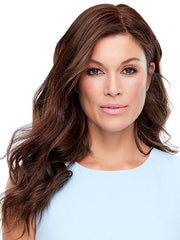 Top Style HH 18" | Remy Human Hair Topper (Full Mono)