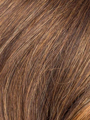 CHOCOLATE-LIGHTED 830.27 | Light Reddish Brown Highlights Blended with Medium Dark Brown and Medium Reddish Brown