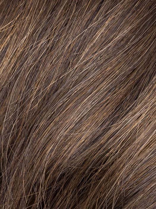 DARK-BROWN-LIGHTED 2.4.8 | Black/Darkest Brown blend with Darkest/Medium Brown and Highlighted Bangs