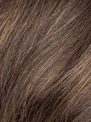 DARK-BROWN-LIGHTED 2.4.8 | Black/Darkest Brown blend with Darkest/Medium Brown and Highlighted Bangs