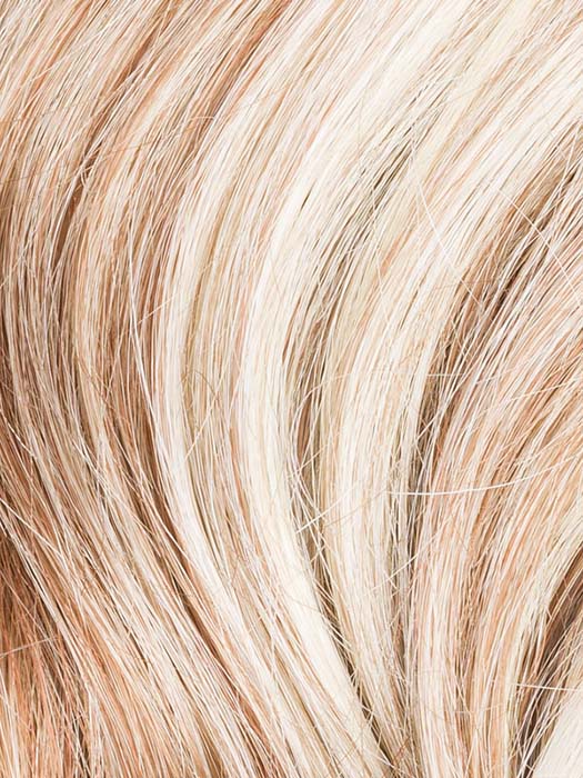 TOFFEE BLONDE LIGHTED 830.27.20 | Medium Brown Blended with Light Auburn and Dark/Light Strawberry Blonde Blend with Highlights Throughout and Concentrated in the Front