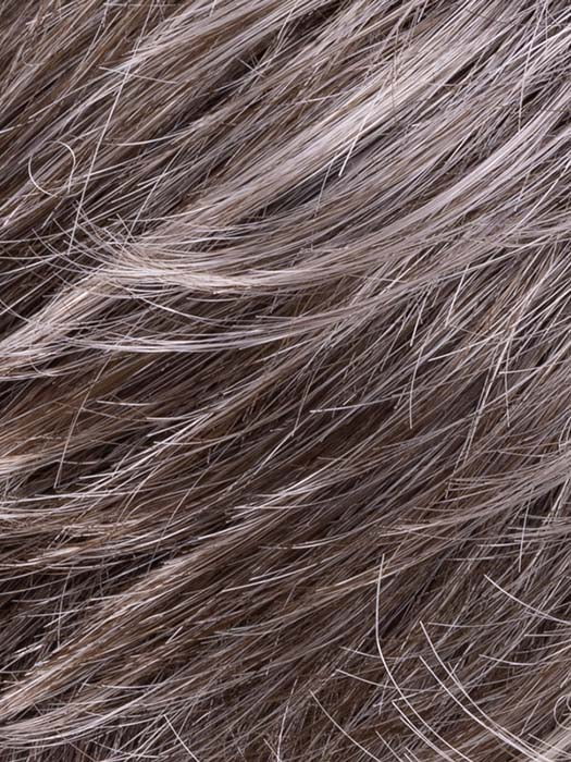 DARK GREY MIX 39.51.44 | Light Natural Brown with 75% Gray, Medium Brown with 70% Gray and Pure White with 40% Darkest Brown