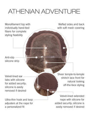 Athenian Adventure | Human Hair Lace Front Wig (Mono Top)