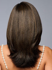 Unmatched 12" | Synthetic Hair Hair Topper (Hand Tied)