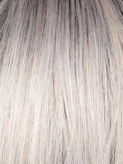 MOONSTONE | Medium Gray with Blue-toned Silver Highlights and Dark Roots