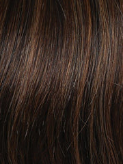 R829S+ GLAZED HAZELNUT | Rich Medium Brown with Ginger Highlights on Top