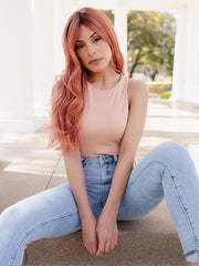 Lavish Wavez | HF Synthetic Lace Front Wig (Mono Part)