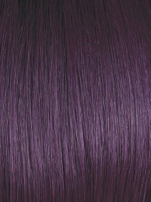 MIDNIGHT-IRIS | Blend of Darkest Brown and Dark Violet with Black Roots