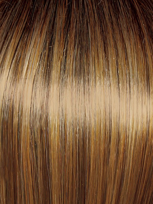 SS11/25 SHADED HONEY PECAN | Chestnut Brown base blends into multi-dimensional tones of Brown and Golden Blonde