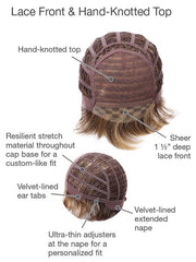 Carte Blanche Large | Synthetic Lace Front Wig (Hand-Tied Top)