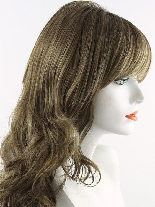 HONEY WHEAT R | Rooted Light Brown base with Honey Blonde highlight