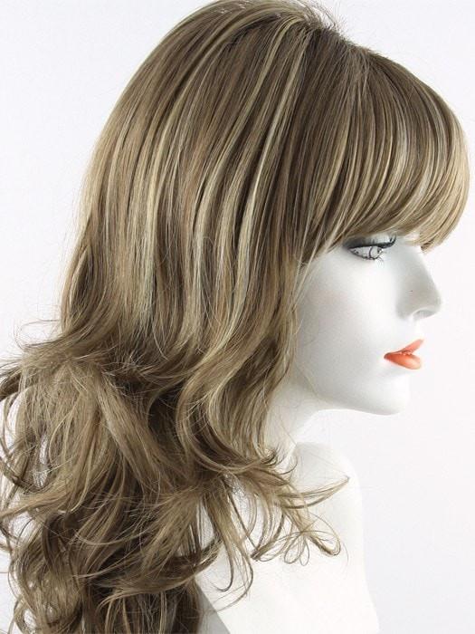 MOCHACCINO-R | Rooted Medium Warm Blonde with Chocolate Undertones and Creamy Blonde Highlights