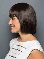 Faux Fringe | Synthetic Hair Topper (Mono Part)