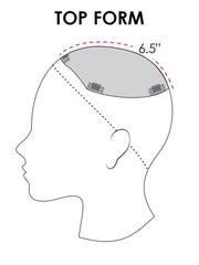 Top Form 6-8" | Remy Human Hair Topper