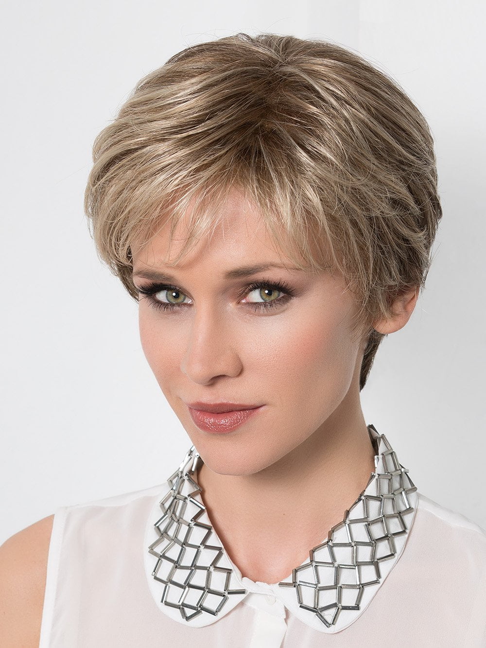 Close | Synthetic Lace Front Hair Topper (Hand-Tied)