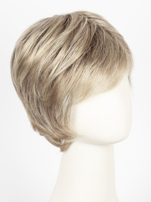 SANDY BLONDE ROOTED 24.22.16 | Medium Honey Blonde, Light Ash Blonde, and Lightest Reddish Brown Blend with Dark Roots