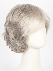 SNOW-MIX-60.56.58 | Pure Silver White with 10% Medium Brown & Silver White with 5% Light Brown blend