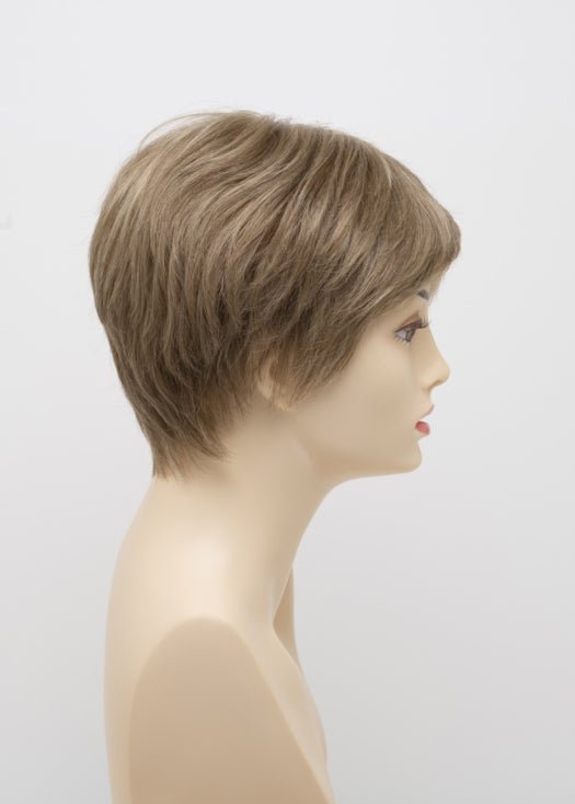 GINGER CREAM | Dark Beige Blonde underneath highlighted on top with Light Beige Blonde