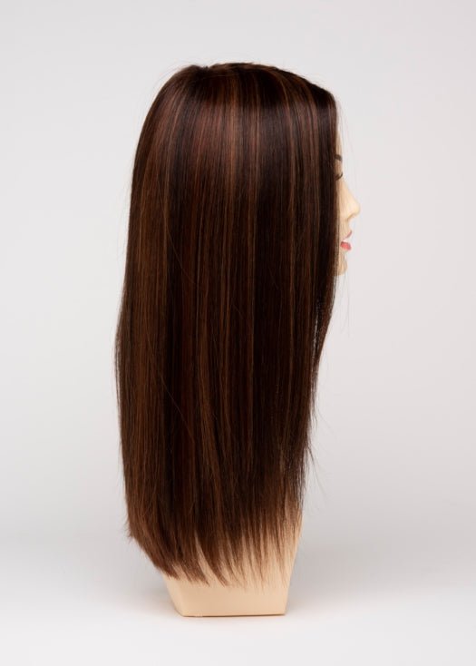 CINNAMON RAISIN | Medium Brown with Auburn and Cinnamon highlights