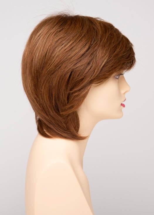 CREAMED COFFEE | Medium Brown roots and base with Cinnamon and Golden Blonde highlights