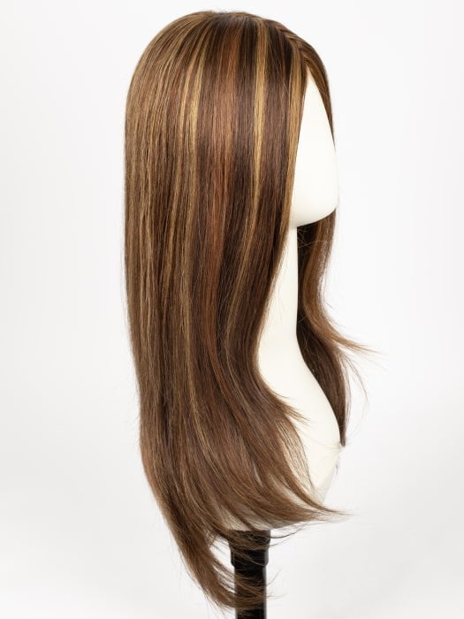 FS6/30/27 TOFFEE TRUFFLE | Brown, Medium Red-Gold, Medium Red-Gold Blonde Blend with Medium Red Gold Blonde Bold Highlights
