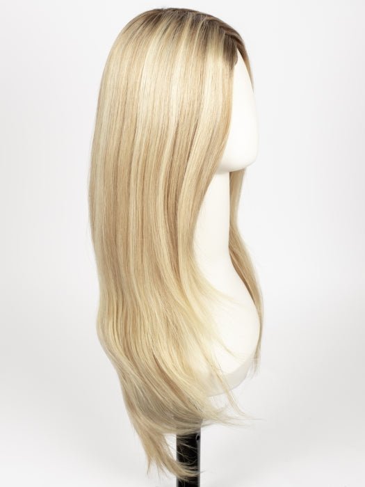 FS17/101S18 PALM SPRINGS BLONDE | Light Ash Blonde with Pure White Natural Violet Bold Highlights, Shaded with Dark Natural Ash Blonde