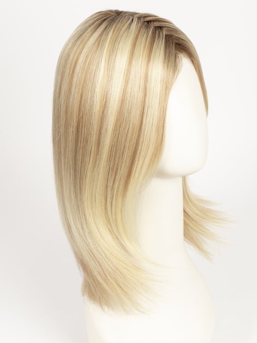 FS17/101S18 PALM SPRINGS BLONDE | Light Ash Blonde with Pure White Natural Violet Bold Highlights, Shaded with Dark Natural Ash Blonde