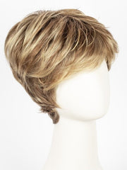 LIGHT BERNSTEIN ROOTED 12.26.27 | Light Auburn, Light Honey Blonde, and Light Reddish Brown blend and Dark Roots