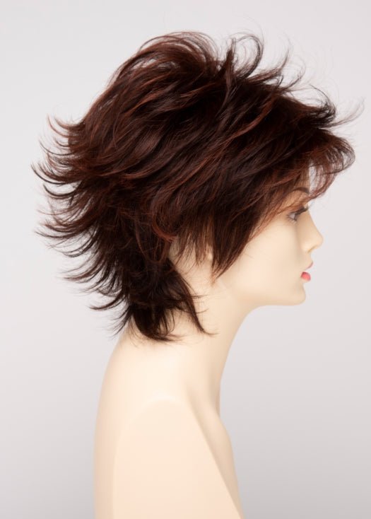 DARK RED | Auburn with Brighter Red highlights