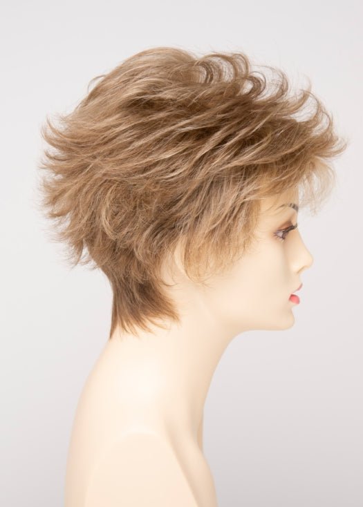 GINGER CREAM | Dark Beige Blonde underneath highlighted on top with Light Beige Blonde