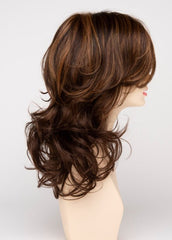 CHOCOLATE CARAMEL | Medium Brown with Soft Red and Blonde highlights