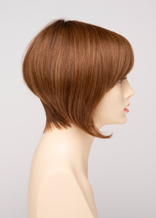 CREAMED COFFEE | Medium Brown roots and base with Cinnamon and Golden Blonde highlights