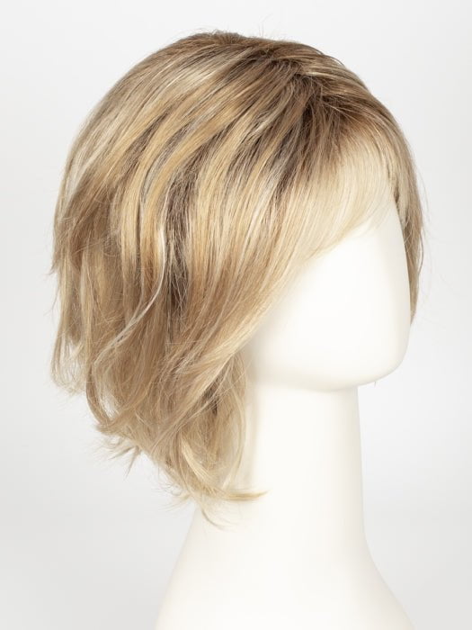 LIGHT-CARAMEL-ROOTED - 26.25.20 | Light Golden Blonde, Butterscotch Blonde, and Medium Honey Blonde blend with Dark Roots  Edit alt text