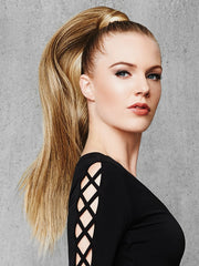 25" Straight Pony | HF Synthetic Ponytail (Wrap Around)