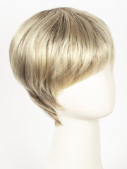 CHAMPAGNE-ROOTED 22.20.25 | Light Beige Blonde, Medium Honey Blonde, and Platinum Blonde blend with Dark Roots