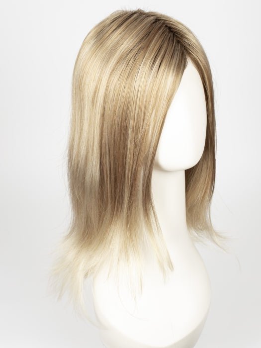 CHAMPAGNE TONED 22.16.25 | Light Neutral Blonde and Medium Blonde with Lightest Golden Blonde Blend and Shaded Roots