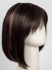 FUDGE-RIPPLE |  Medium Dark Brown with Honey Blonde Highlights