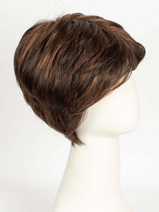 R6/28H COPPERY MINK | Dark Medium Brown Evenly Blended with Vibrant Red Highlights