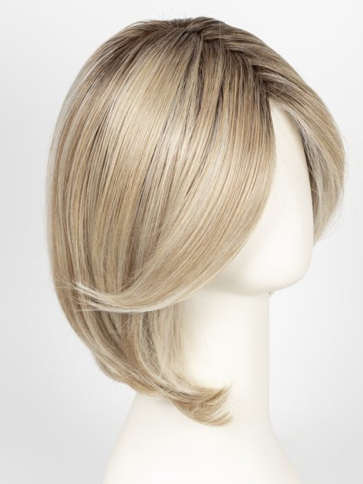 RL19/23SS SHADED BISCUIT | Light Ash Blonde Evenly Blended with Cool Platinum Blonde with Dark Roots