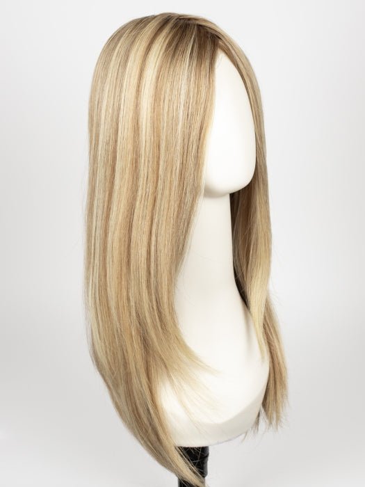 12FS12 MALIBU BLONDE | LIght Gold Brown, Light Natural Gold Blonde, Pale Natural Gold-Blonde Blend, Shaded with Light Gold Brown