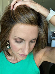 Straight Up With a Twist | HF Synthetic Lace Front Wig (Mono Top)
