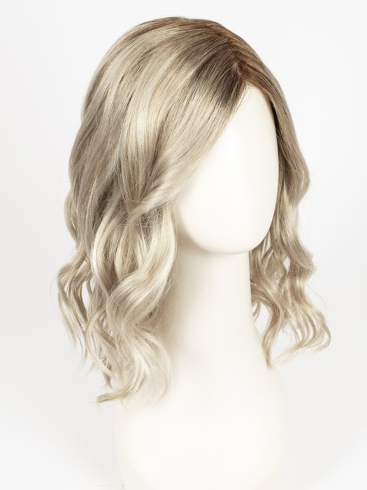 FS17/101S18 PALM SPRINGS BLONDE | Light Ash Blonde with Pure White Natural Violet Bold Highlights, Shaded with Dark Natural Ash Blonde