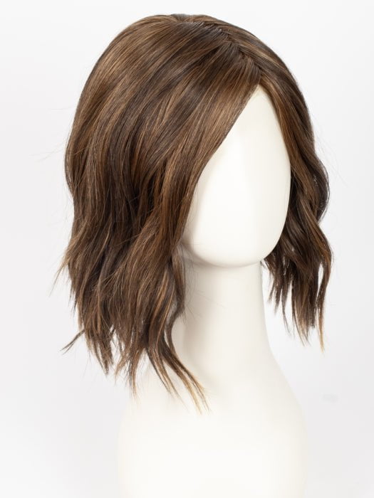 6F27 CARAMEL RIBBON | Brown with Light Red-Gold Blonde Highlights & Tips